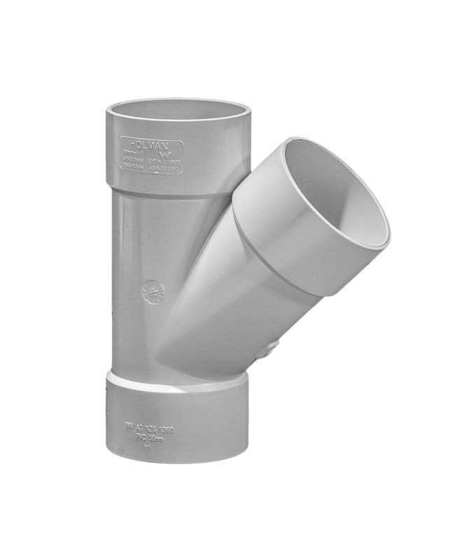 DWV PVC JUNCTION PLAIN - 50mm, 45º