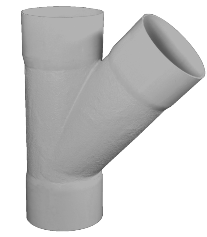 JUNSEW300X300X45 - DWV PVC JUNCTION PLAIN
