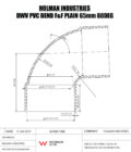 DWVF0064 DWV PVC BEND F&F PLAIN Drawing