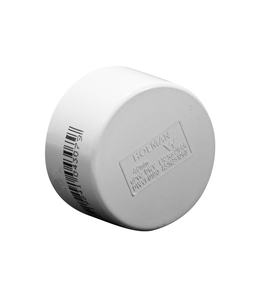 DWVF0190 - DWV PVC CAP PUSH ON