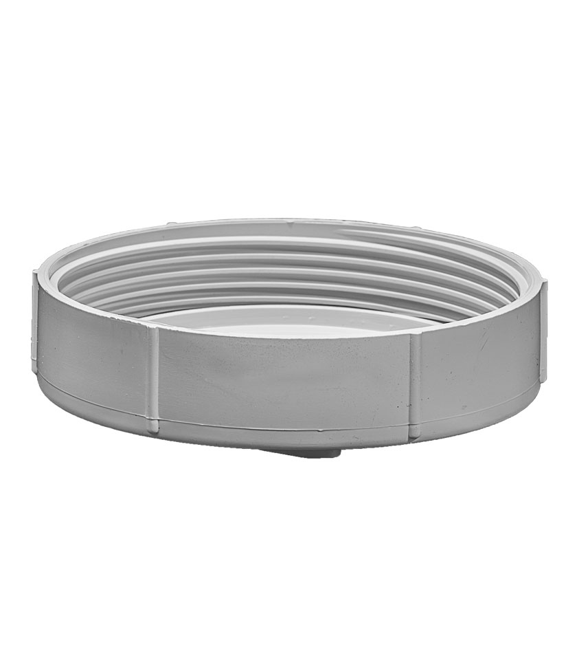 DWV PVC SNAP TEE 100mm, W/THREADED CAP Holman Plumbing