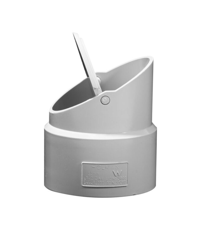 DWVF0290 - DWV PVC FLAP VALVE - 50mm