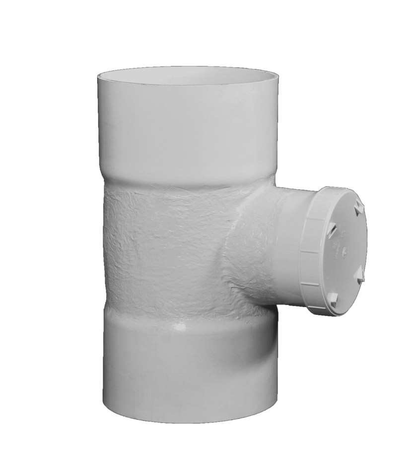 IOSEW225X150 - DWV PVC TEST OPENING WITH CAP