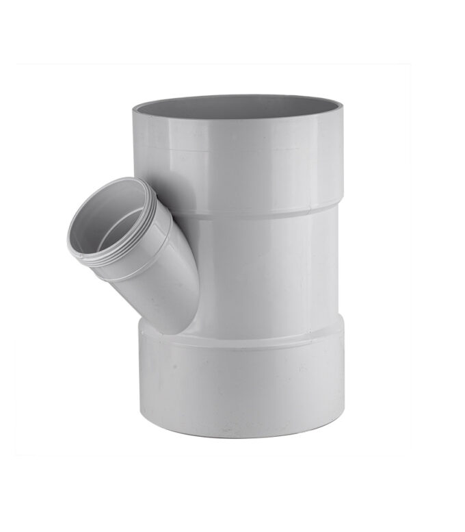 JUNMD225X100X45 - DWV PVC JUNCTION PLAIN & REDUCING