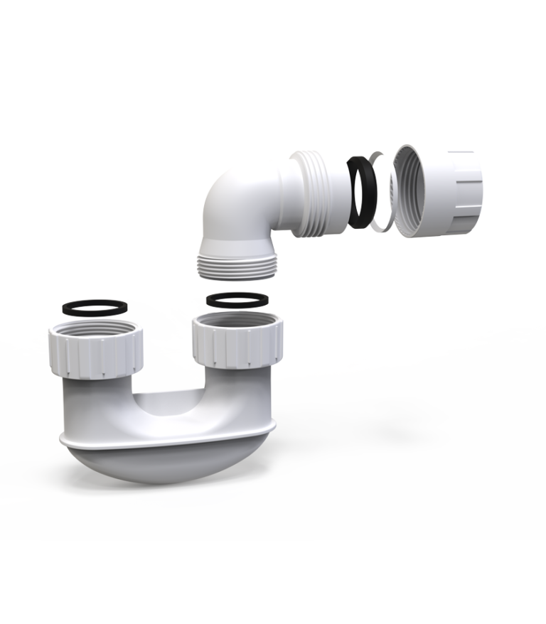SHORT P TRAP 40mm Holman Plumbing
