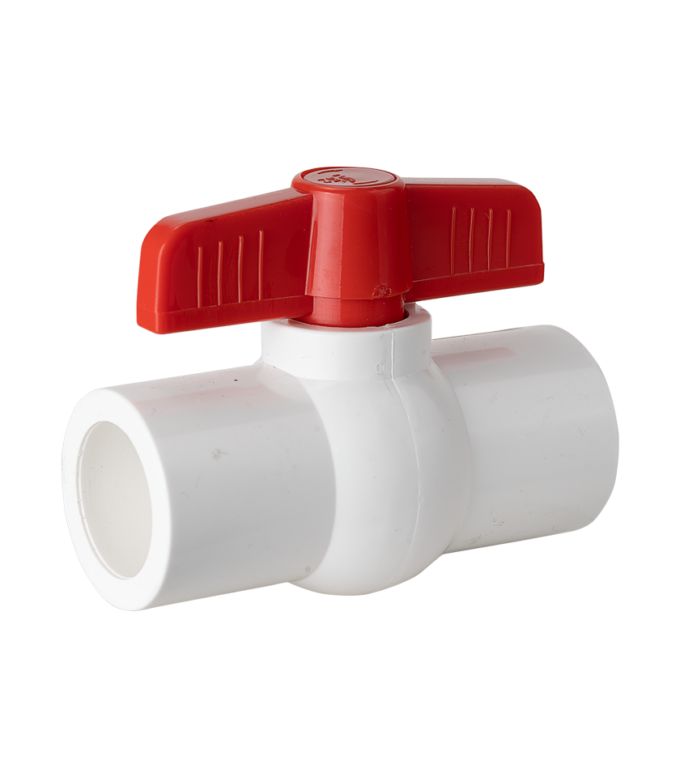 SOLVENT WELD PVC BALL VALVE 20mm, SLIP Holman Plumbing