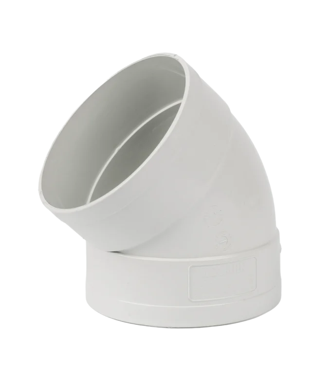 90mm Stormwater PVC Elbow - 45 degrees, F&F