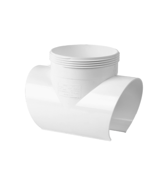 Holman Stormwater PVC Snap Tee - 90mm