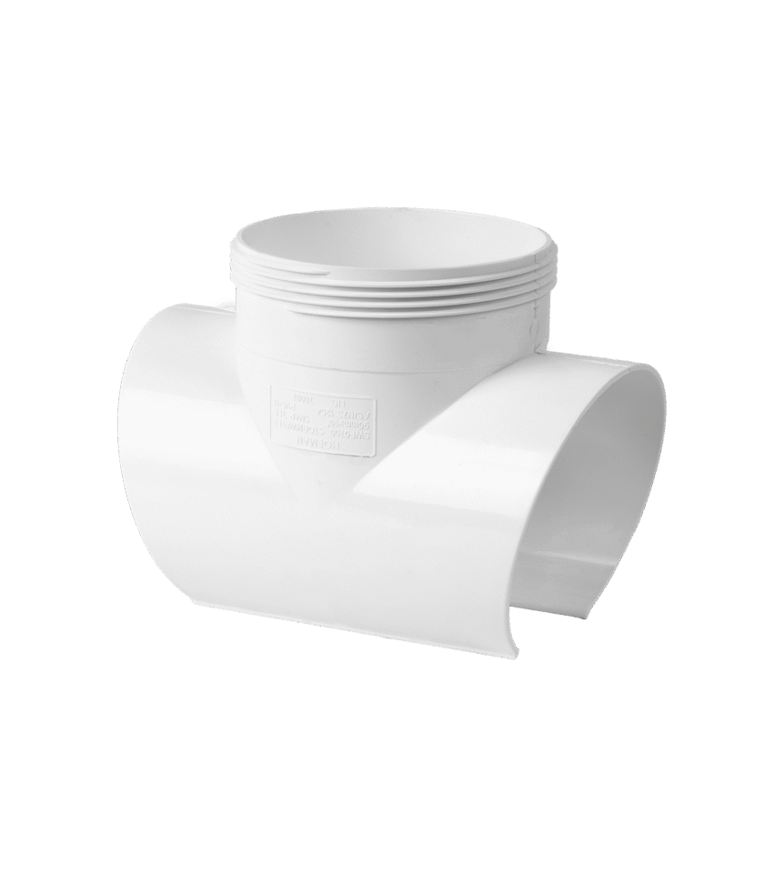 Holman Stormwater PVC Snap Tee - 90mm