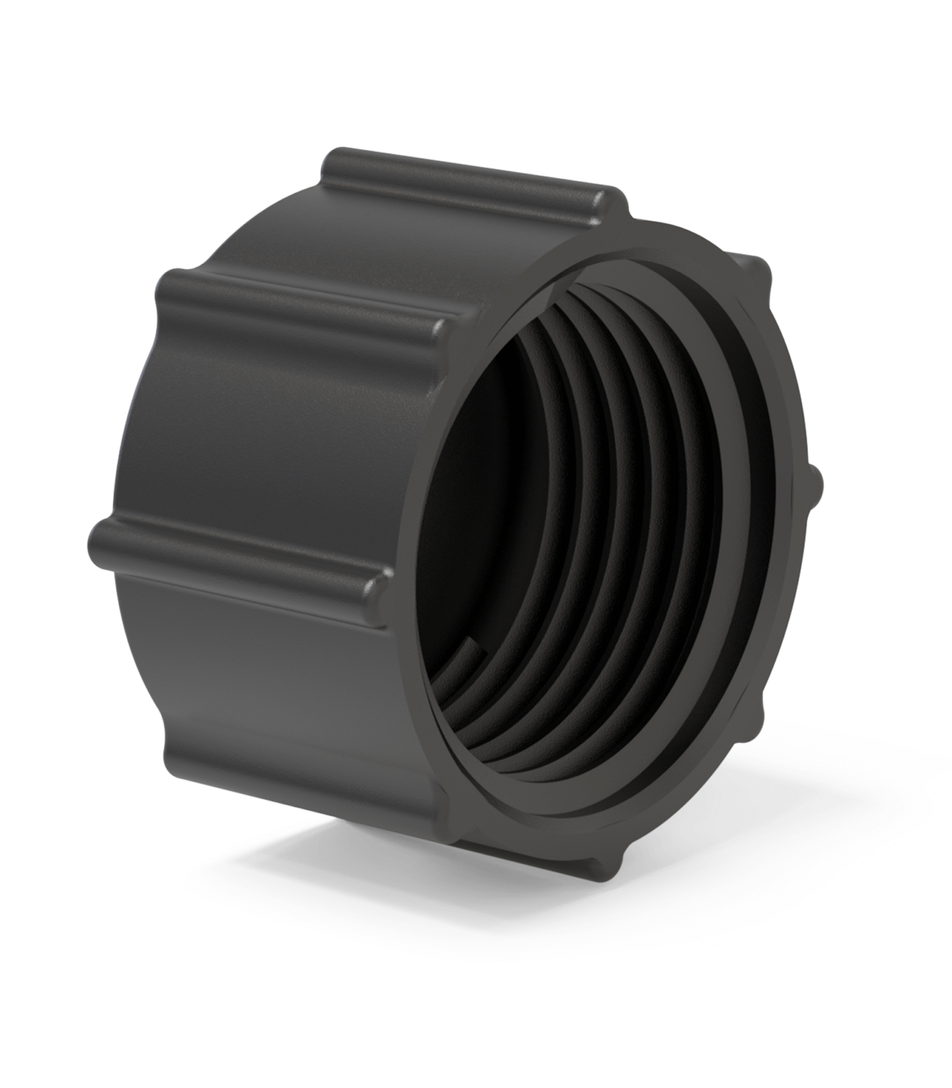 Poly Threaded Cap 25mm - Holman Plumbing