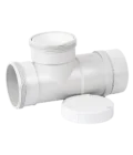 Holman Plumbing 100mm DWV Expansion Test Opening - Female & Female Threaded