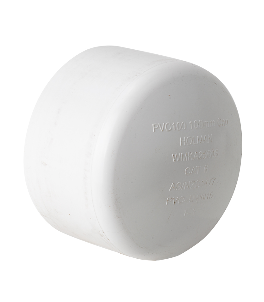 PVC100 PVC Pressure Cap 100mm