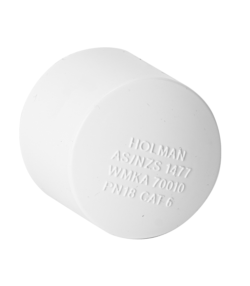 PVC15 PVC Pressure Cap 15mm