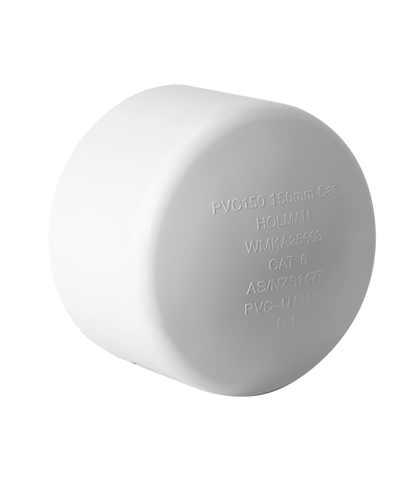PVC150 PVC Pressure Cap 150mm