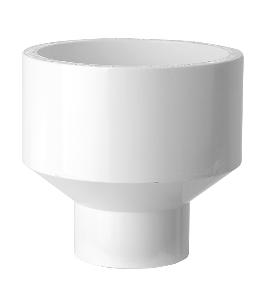 PVCO10050 PVC Pressure Reducing Coupling 100mm x 50mm