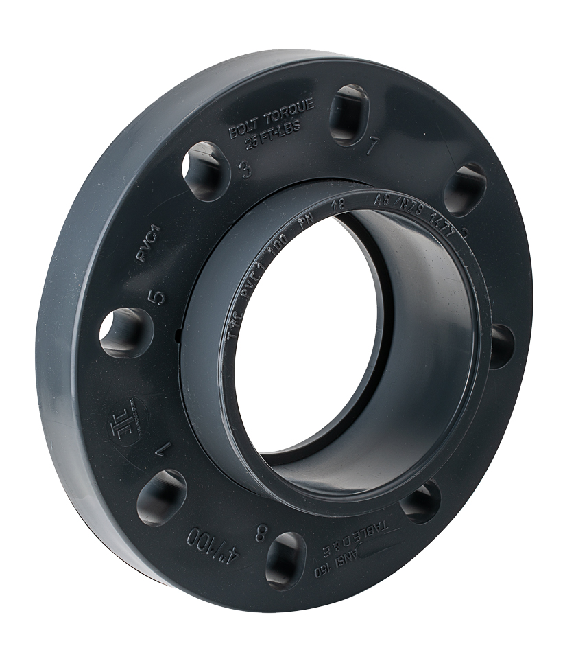 PVFVS100 PVC Pressure Van Stone Flange 100mm