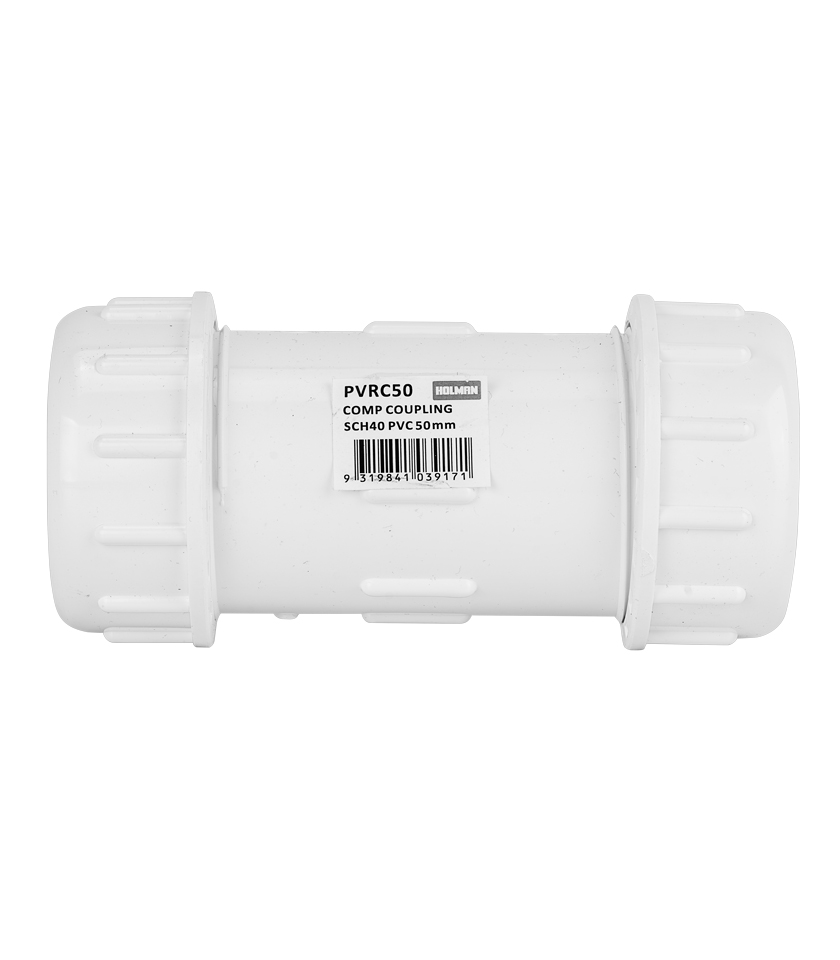 PVRC50 PVC Pressure Compression Repair Coupling 50mm
