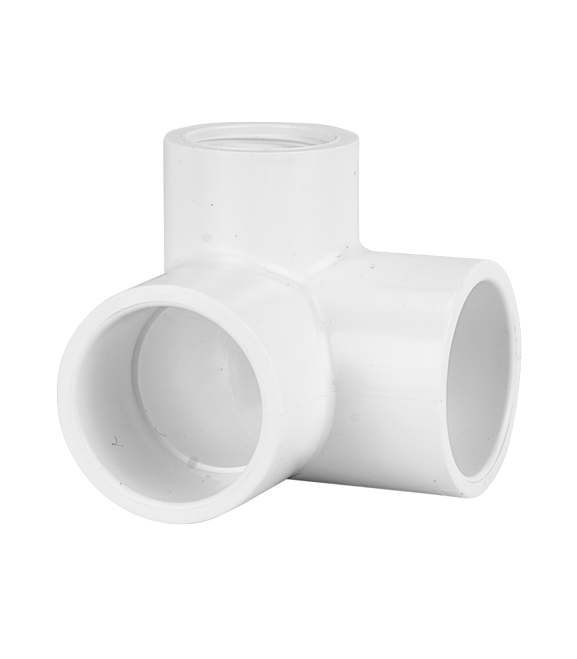 PVC PRESSURE SIDE OUTLET ELBOW - 20mm X 1/2