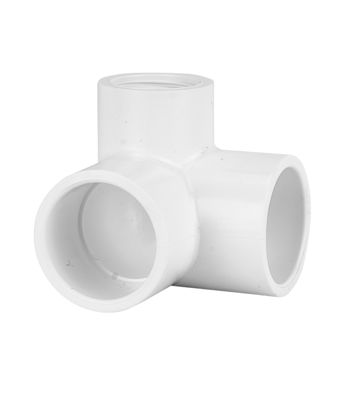 PVC PRESSURE SIDE OUTLET ELBOW 20mm X 1/2", 90º Holman Plumbing