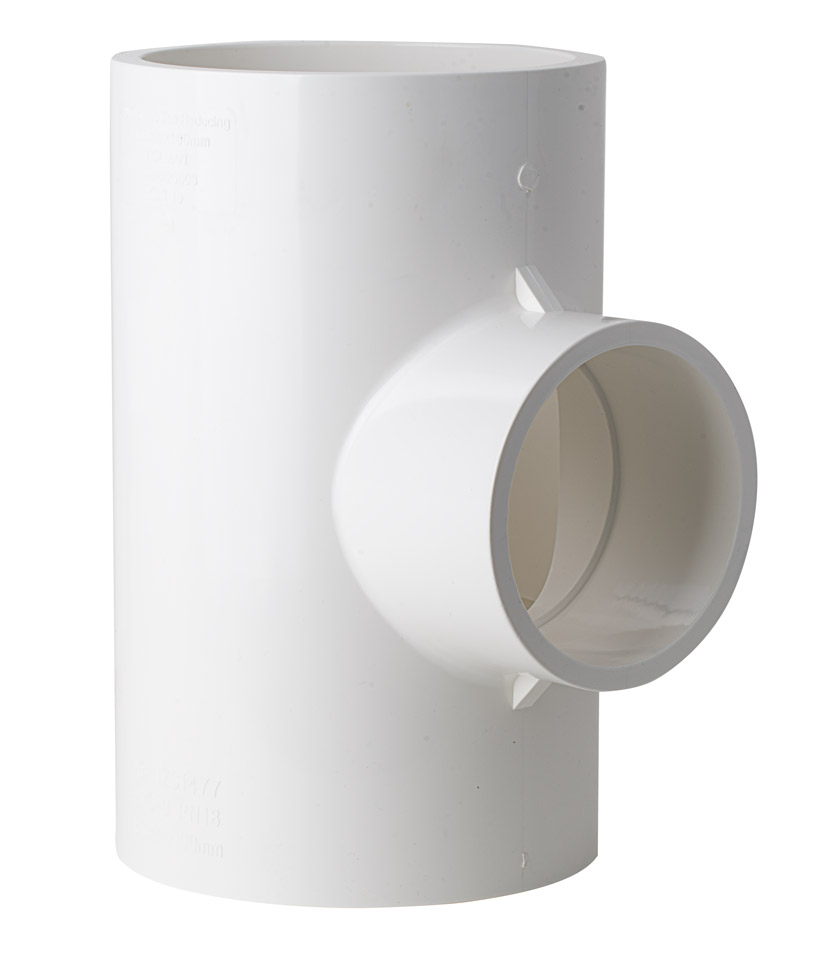 PVT150100 PVC Pressure Reducing Tee 150mm x 100mm
