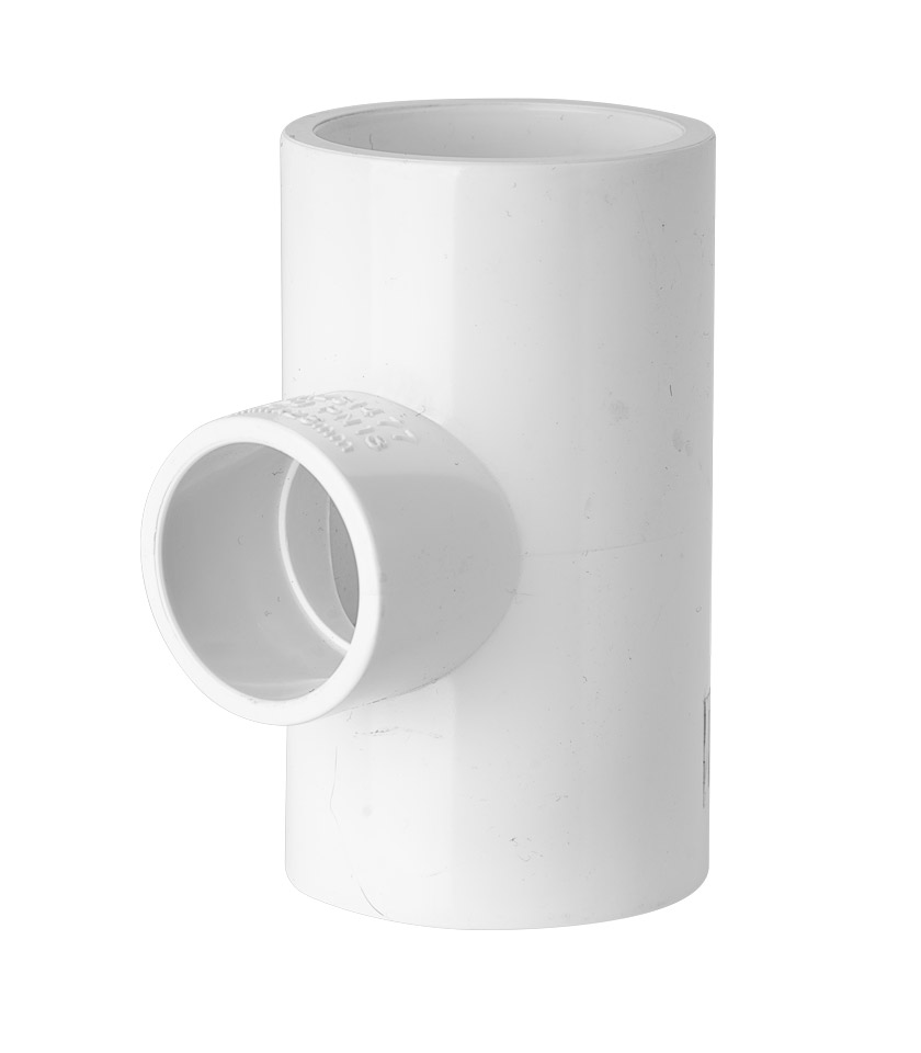 PVT4025 PVC Pressure Reducing Tee 40mm x 25mm