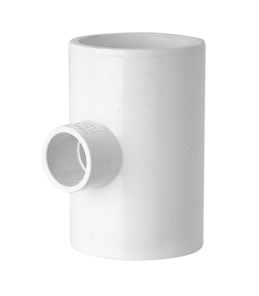 PVT5020 PVC Pressure Reducing Tee 50mm x 20mm