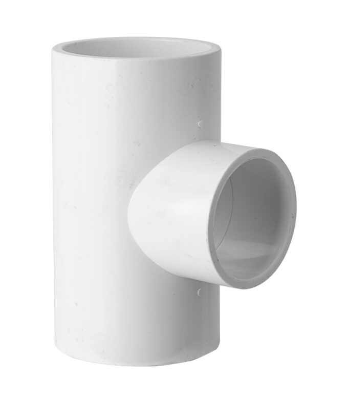 PVC PRESSURE REDUCING TEE - 50X25mm - Holman Plumbing