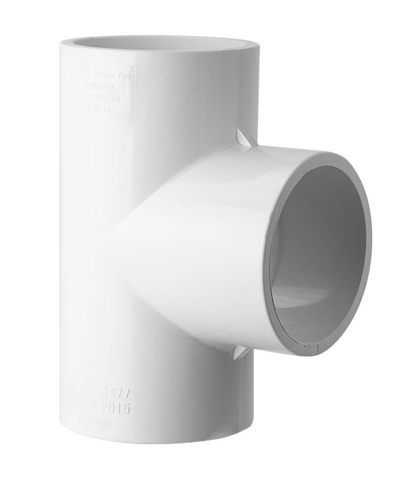 PVT80 PVC Pressure Tee 80mm