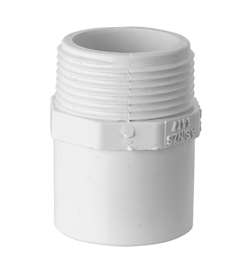 PVVA3232 PVC Pressure Valve TO Adaptor 32mm x 1-1:4" male