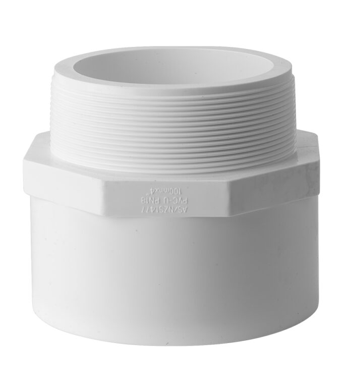 PVC PRESSURE VALVE SOCKET 100mm X 4" Holman Plumbing