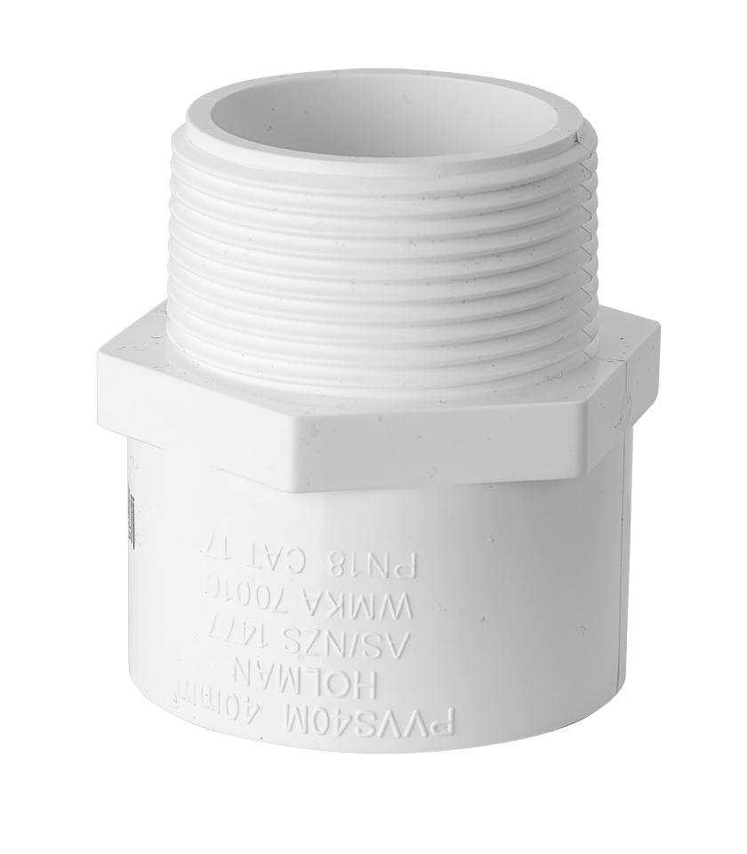PVVS40M PVC Pressure Valve Socket 40mm x 1-1:2"